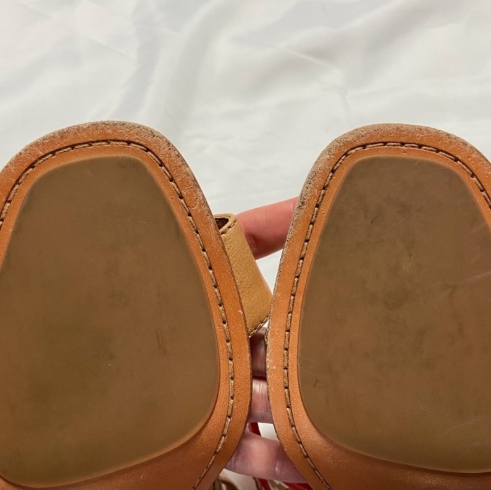 FINAL PRICE Frye Amy Woven Leather Sandal - Picture 6 of 8